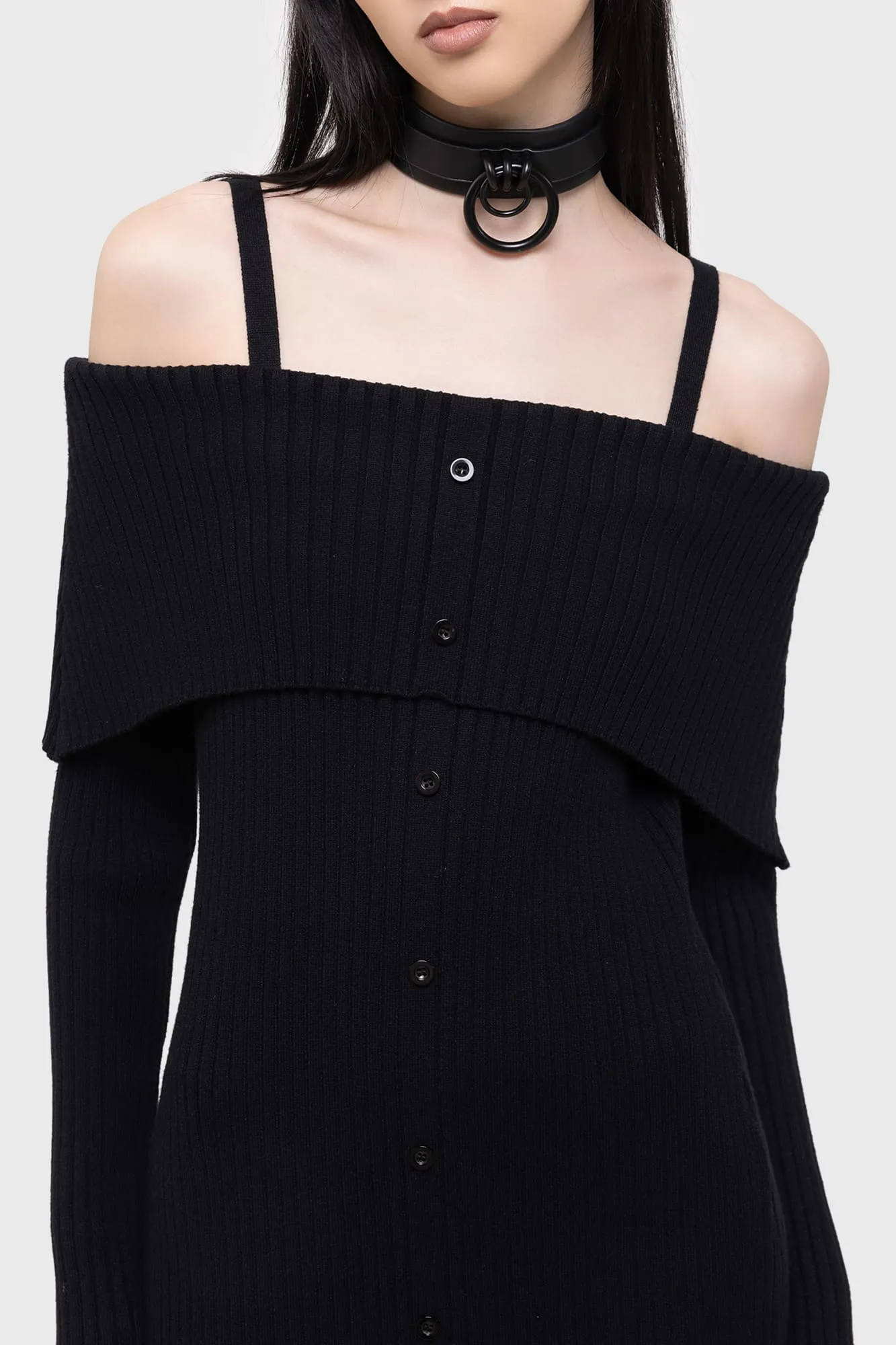 Adjustable-Length Shadow Empress Dress