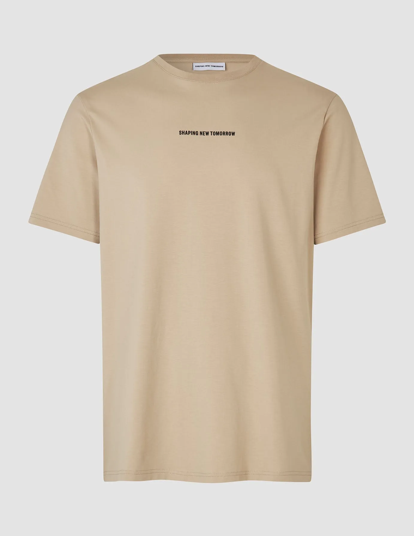 Colorfast Material Supima Autograph T-shirt Sahara
