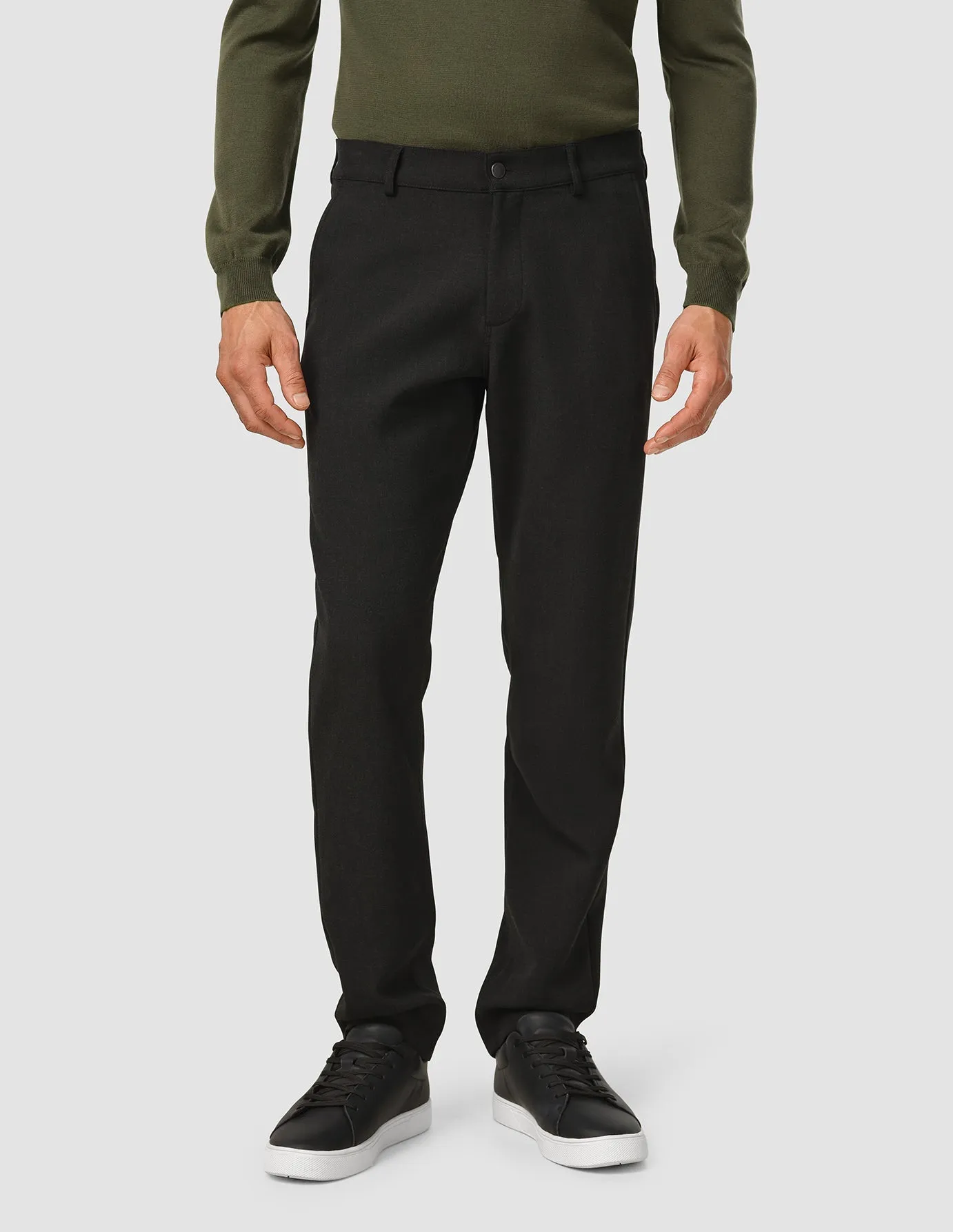 Heavy Edition Pants Regular Black Melange 2.0 Comfort Focused