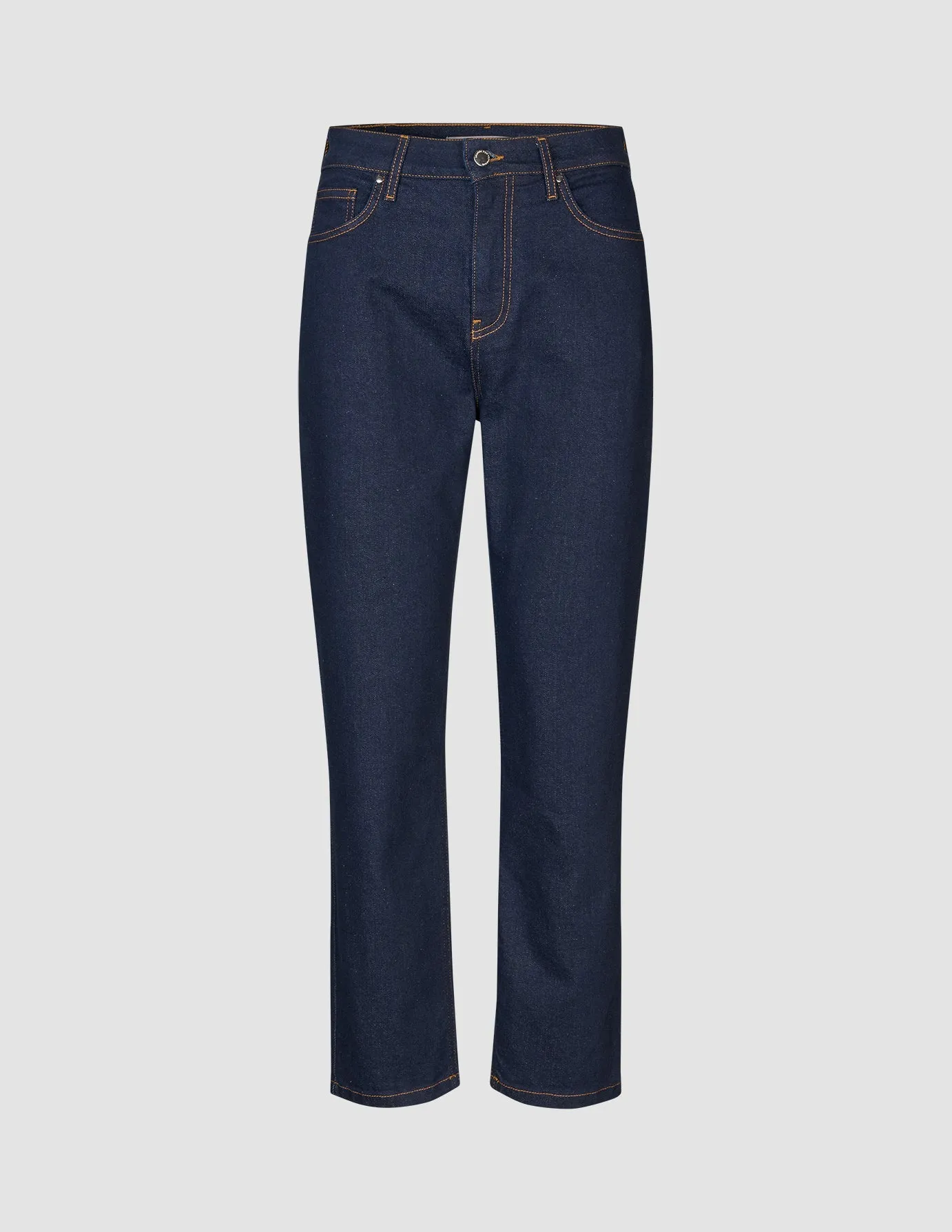 Jeans Tapered Dark Blue Comfort Cushioning