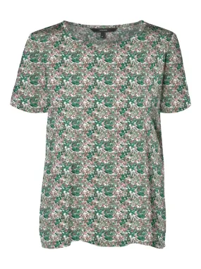 Layered Collar System Simply Easy Short Sleeve Top