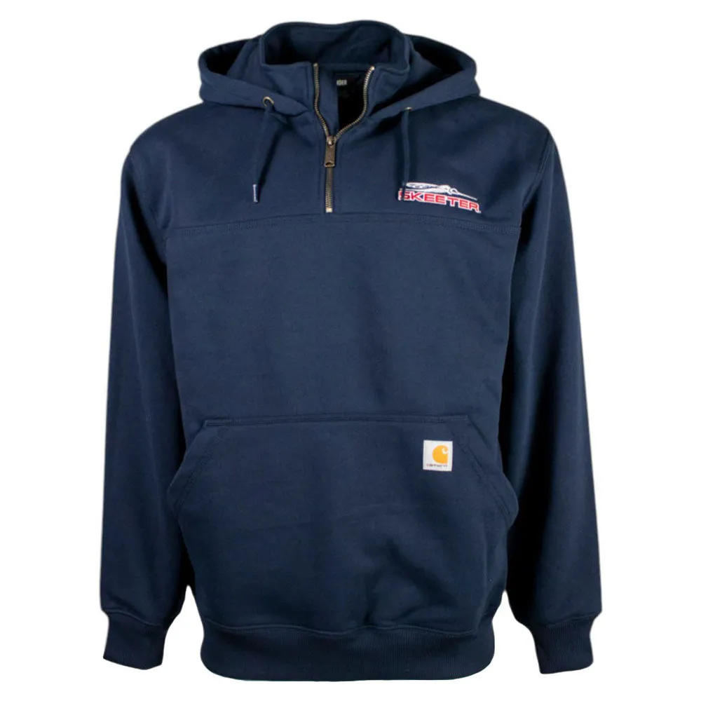 Everyday Performance DIY wear Skeeter Carhartt Navy Rain Defender Paxton Quarter Zip