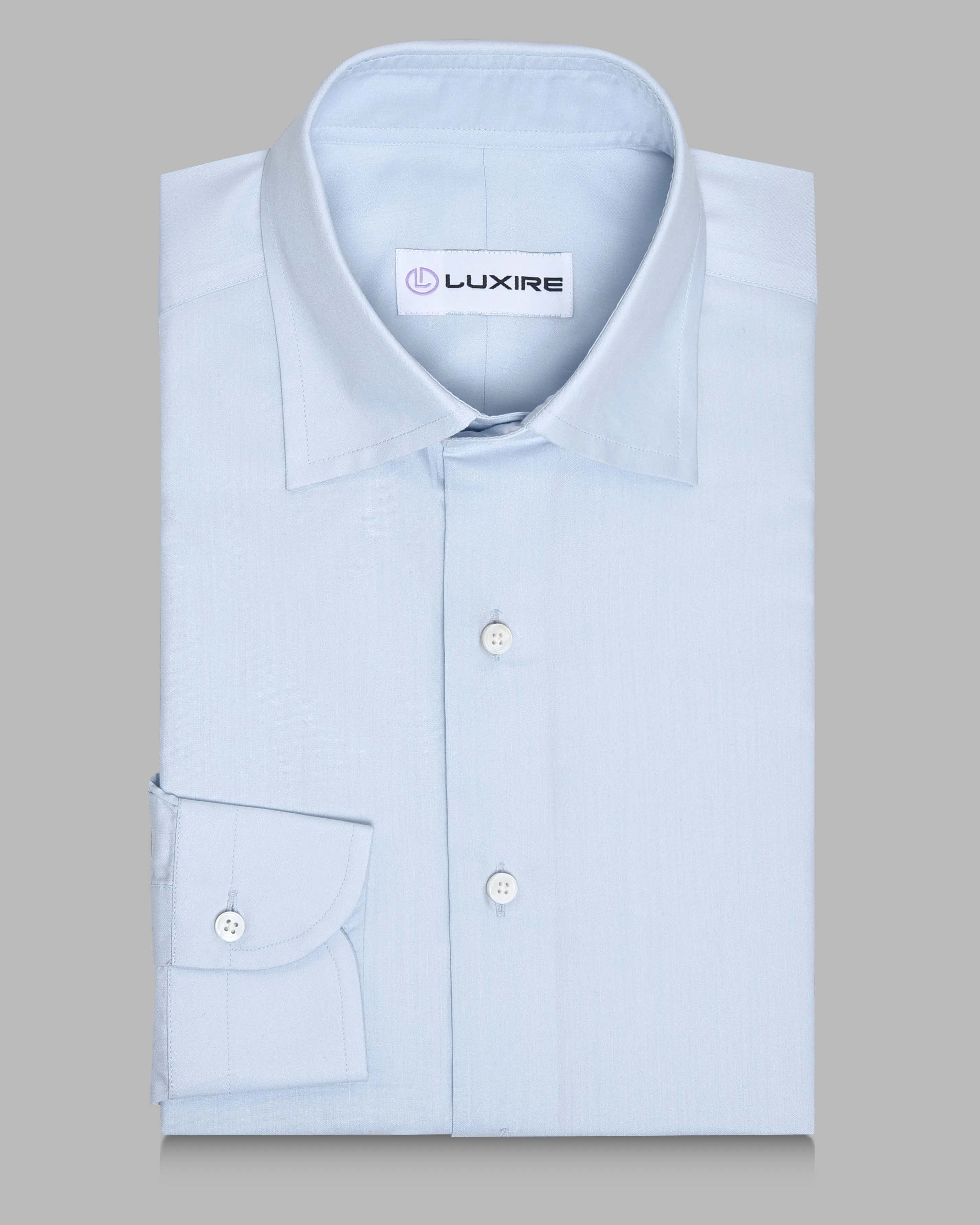 Sky Blue Travel Shirt Warm Weather Wear