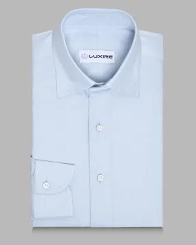 Sky Blue Travel Shirt Warm Weather Wear