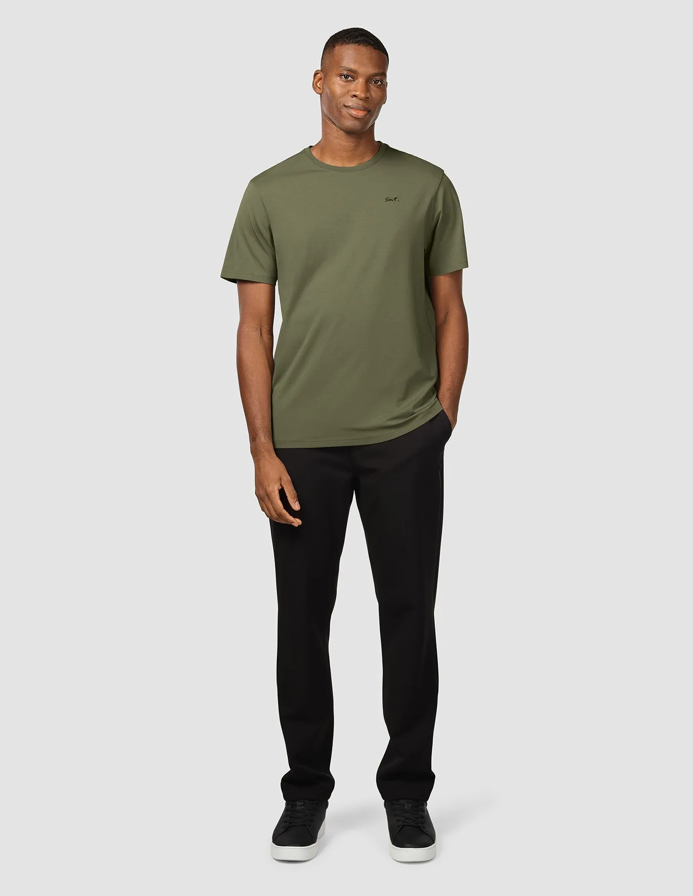 Light and Breezy Supima Legacy T-shirt Clover Green