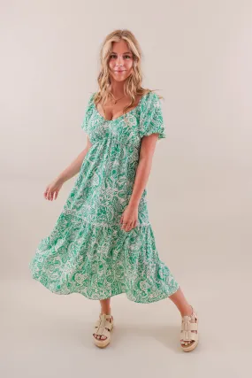 Quick Layer Breeze Grace RESTOCK: Think Happy Thoughts Midi Dress