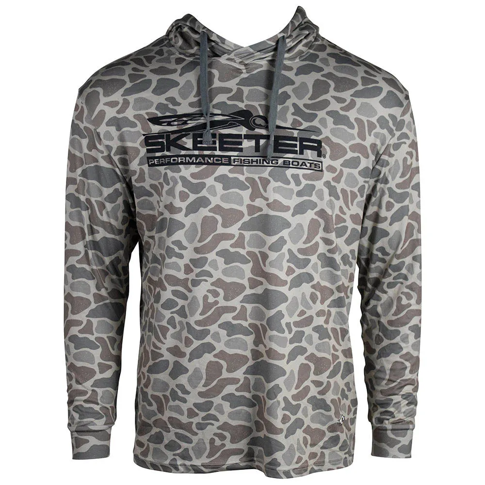 Skeeter Burlebo Performance Hoodie - Deer Camo Hare like