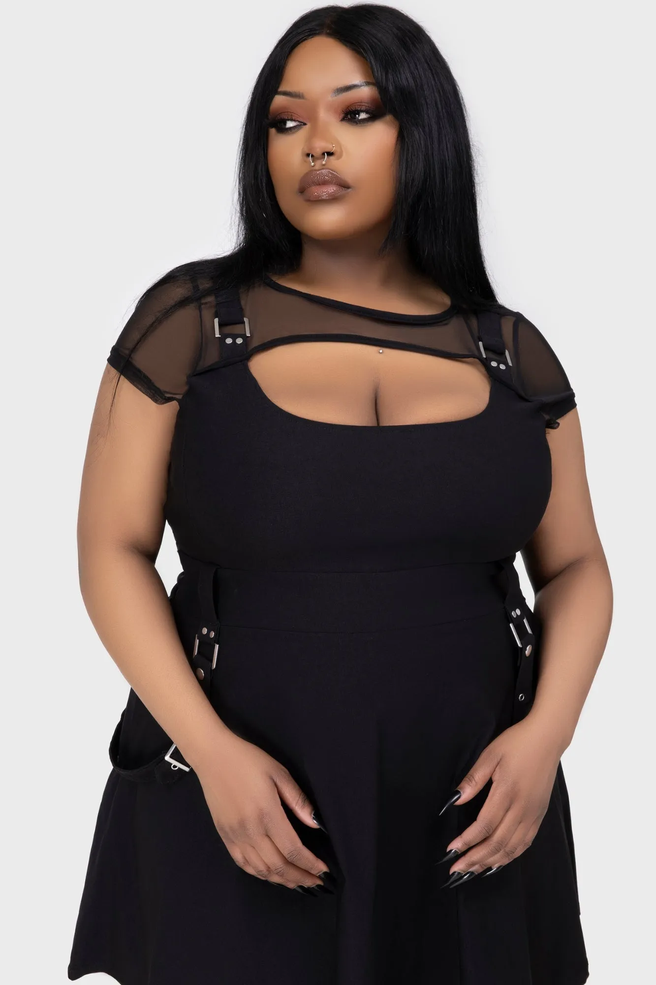 Kounter Kulture Skater Dress Stylish Vibe