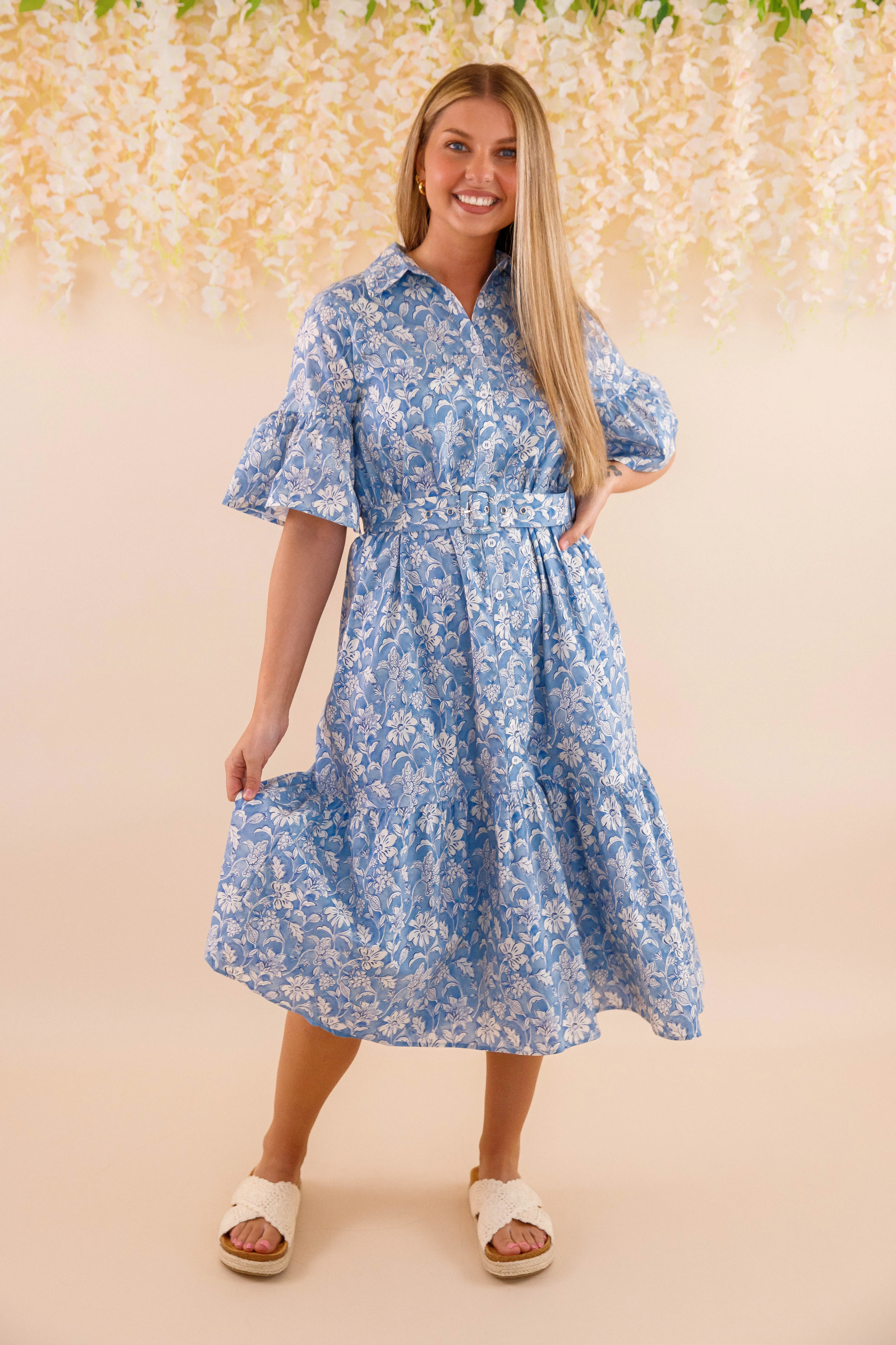 Island to Island Midi Dress Anti-bacterial Versatile and Comfortable