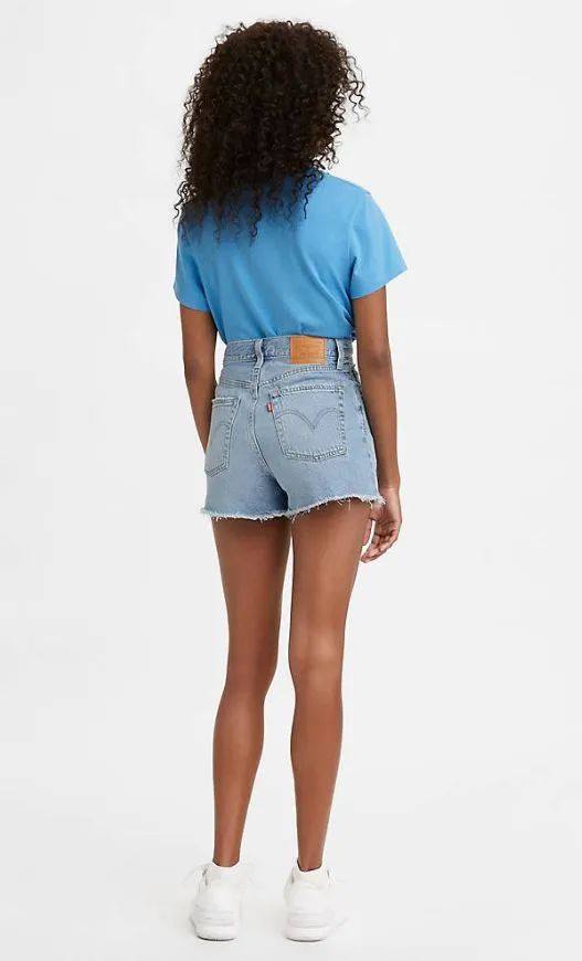 Crisp Look Perfect Fit Levi's Ribcage Short - Bernal Frost