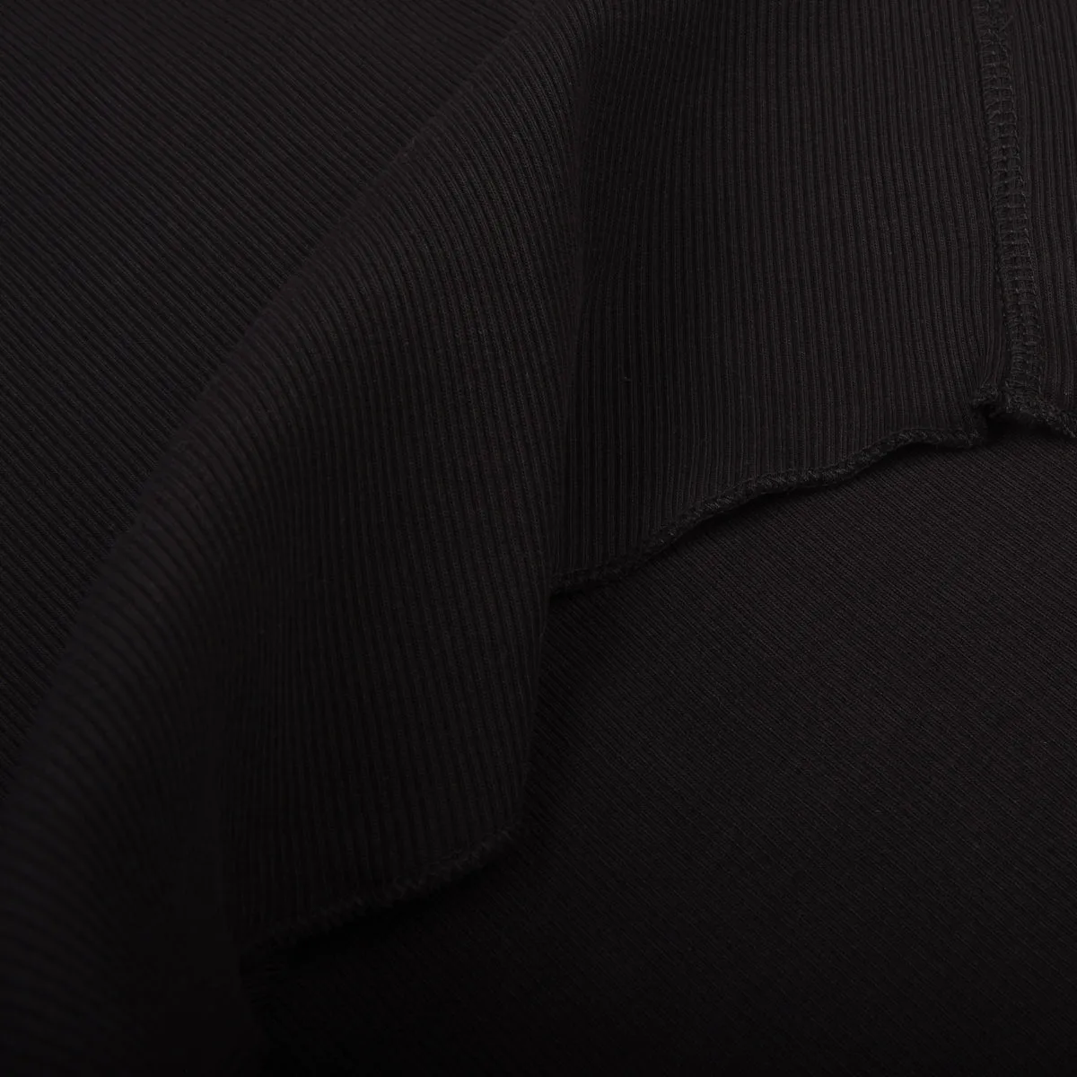 Relaxed Smart INDIGOFERA CLYDE LONG SLEEVE T-SHIRT - BLACK