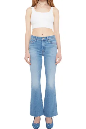 MOTHER Denim Weekender Fray in Ride Hard Live Louder Relaxed Style Bold Slim Smooth