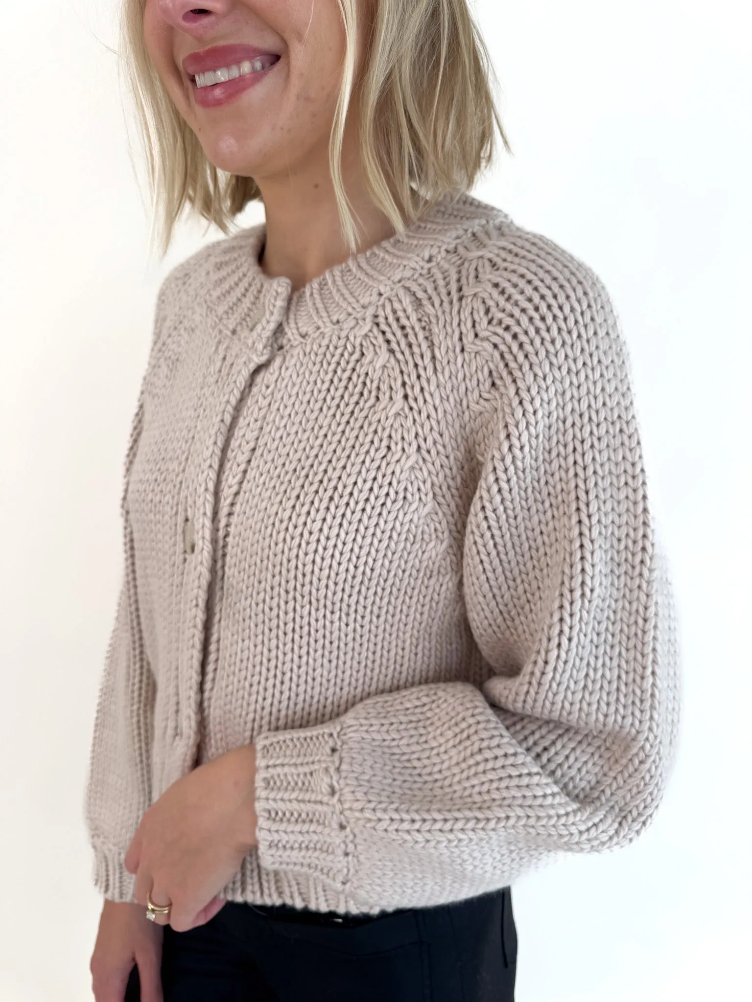 Comfy Layering Warm Wardrobe Dance More Buttoned Cardigan