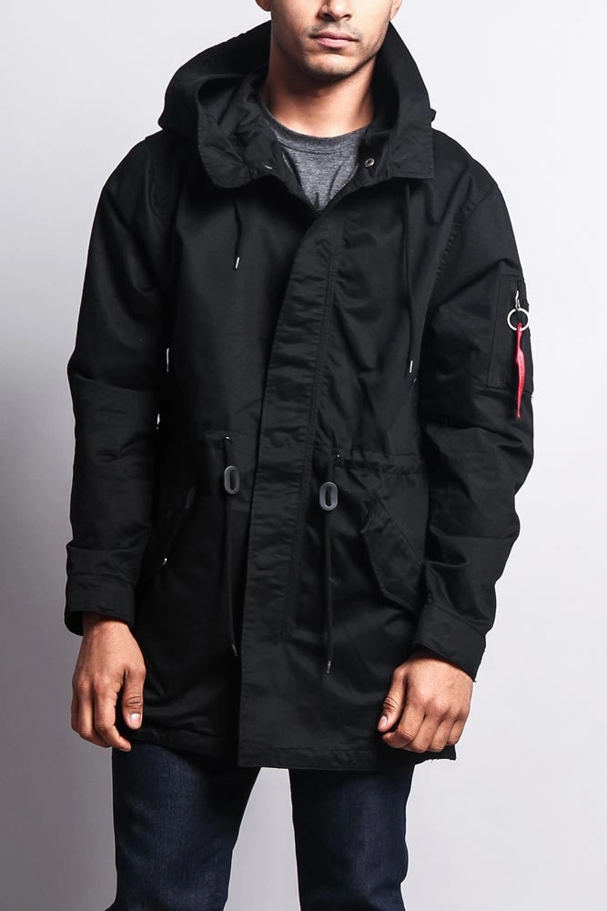 MA-1 Bomber Style Anorak Jacket Casual Trend