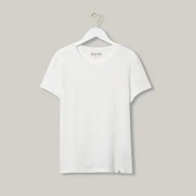 MERZ B. SCHWANEN WOMEN'S T-SHIRT - WHITE Relaxed fit wear MultipurposeUse