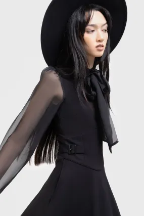 Somber Shadow Dress Chill Moment Cute Touch