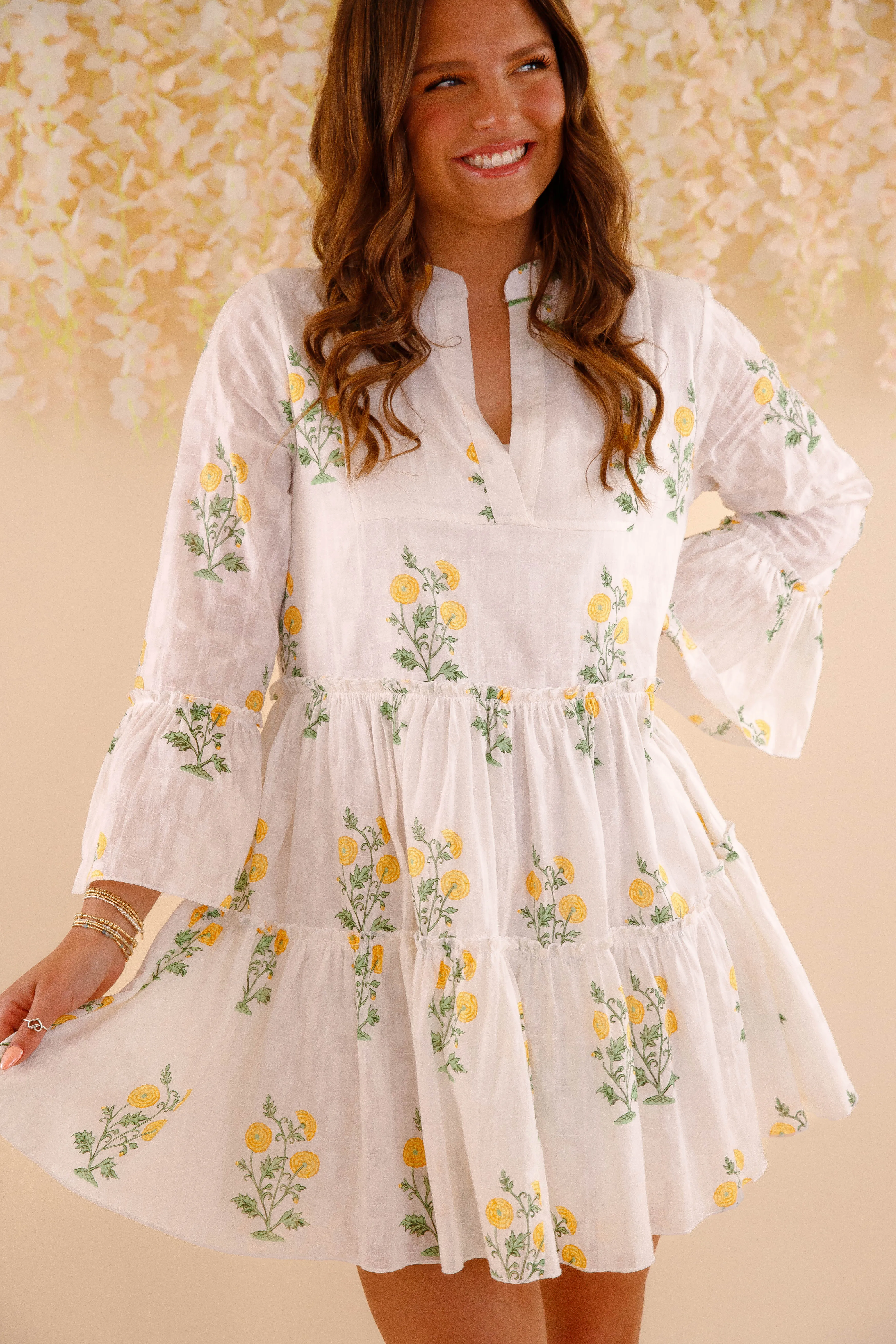 Structured-Shape Speaking My Language Dress