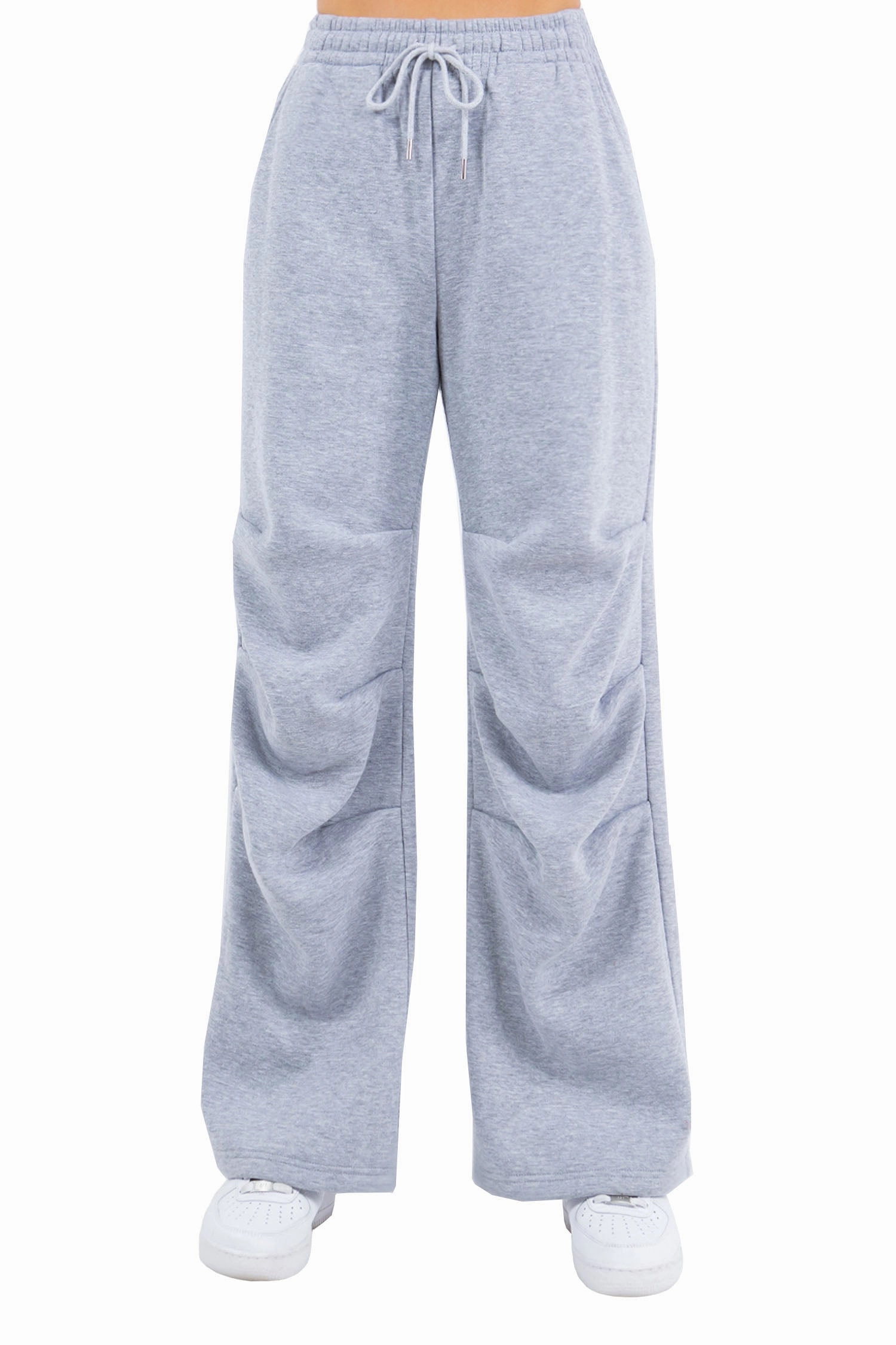 Women's Essential Wide Fit Fleece Sweat Pants Breathable Performance Wear