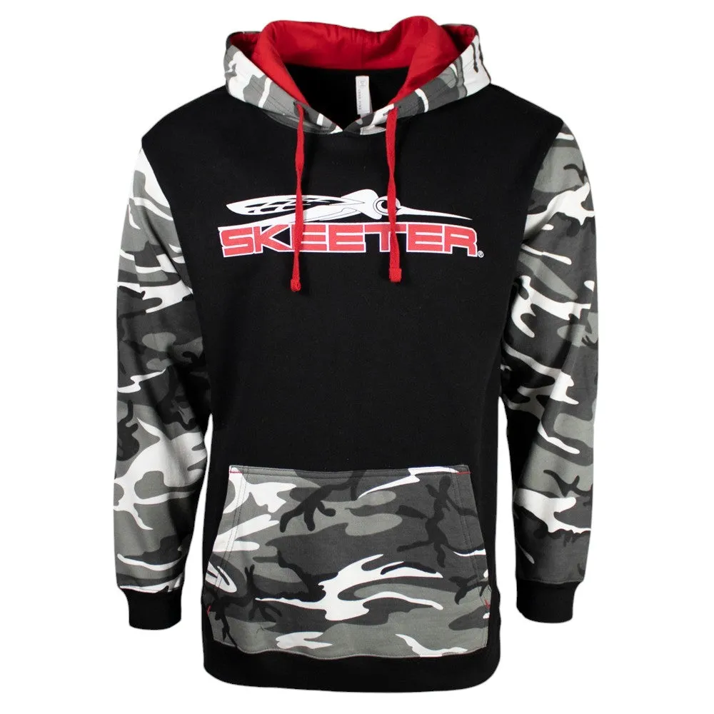 motorcycle gear Skeeter Urban Woodland Camo Hooded Sweatshirt