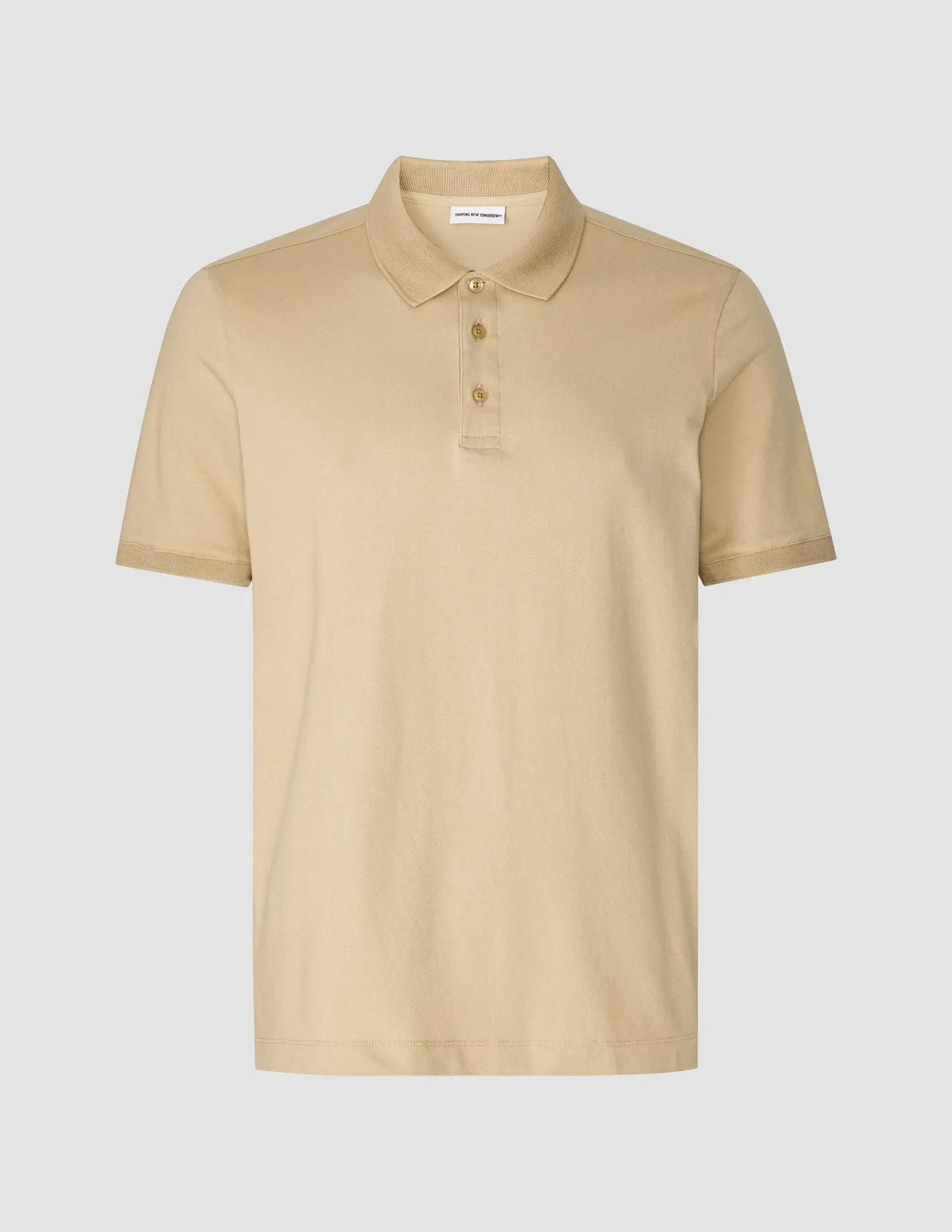 On-the-Go Comfort Sun Protection Piquet Polo Shirt Desert