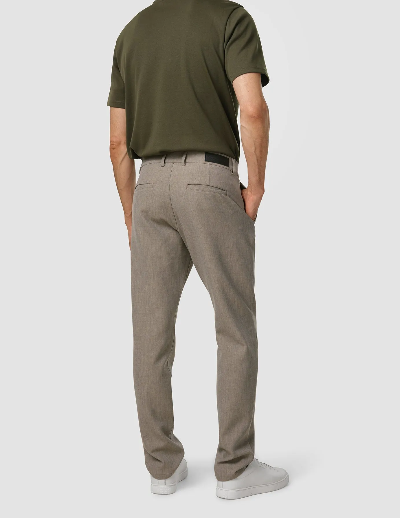 Clean Finish Heavy Edition Pants Regular Khaki Melange 2.0