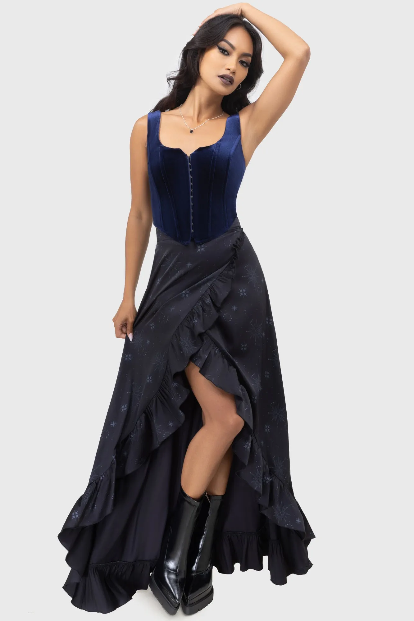 Heat Dissipating Fabric Reinforced Seams Starveil Skirt
