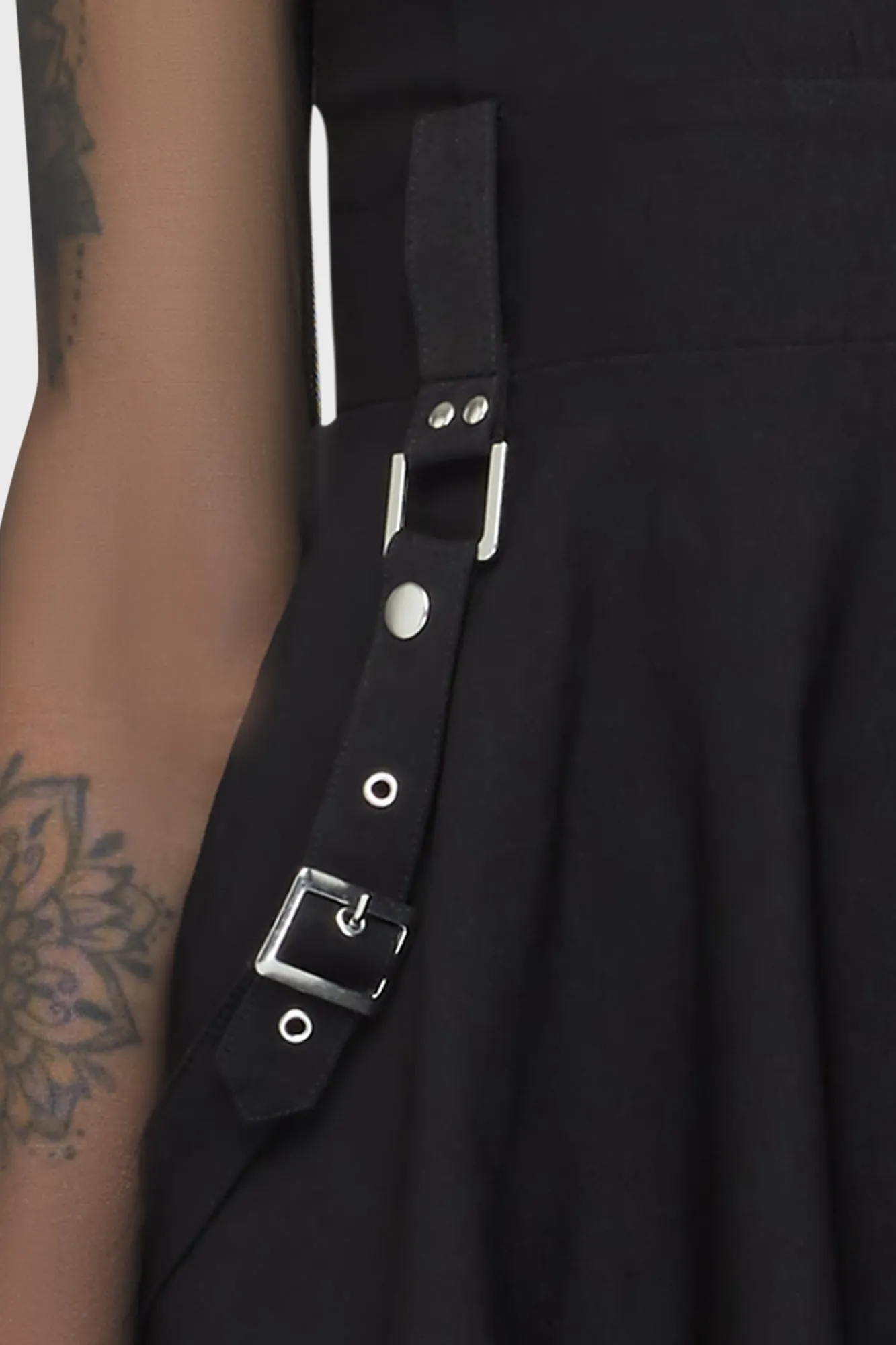 A-Line Natural Form Krypt Keeper Mini Dress