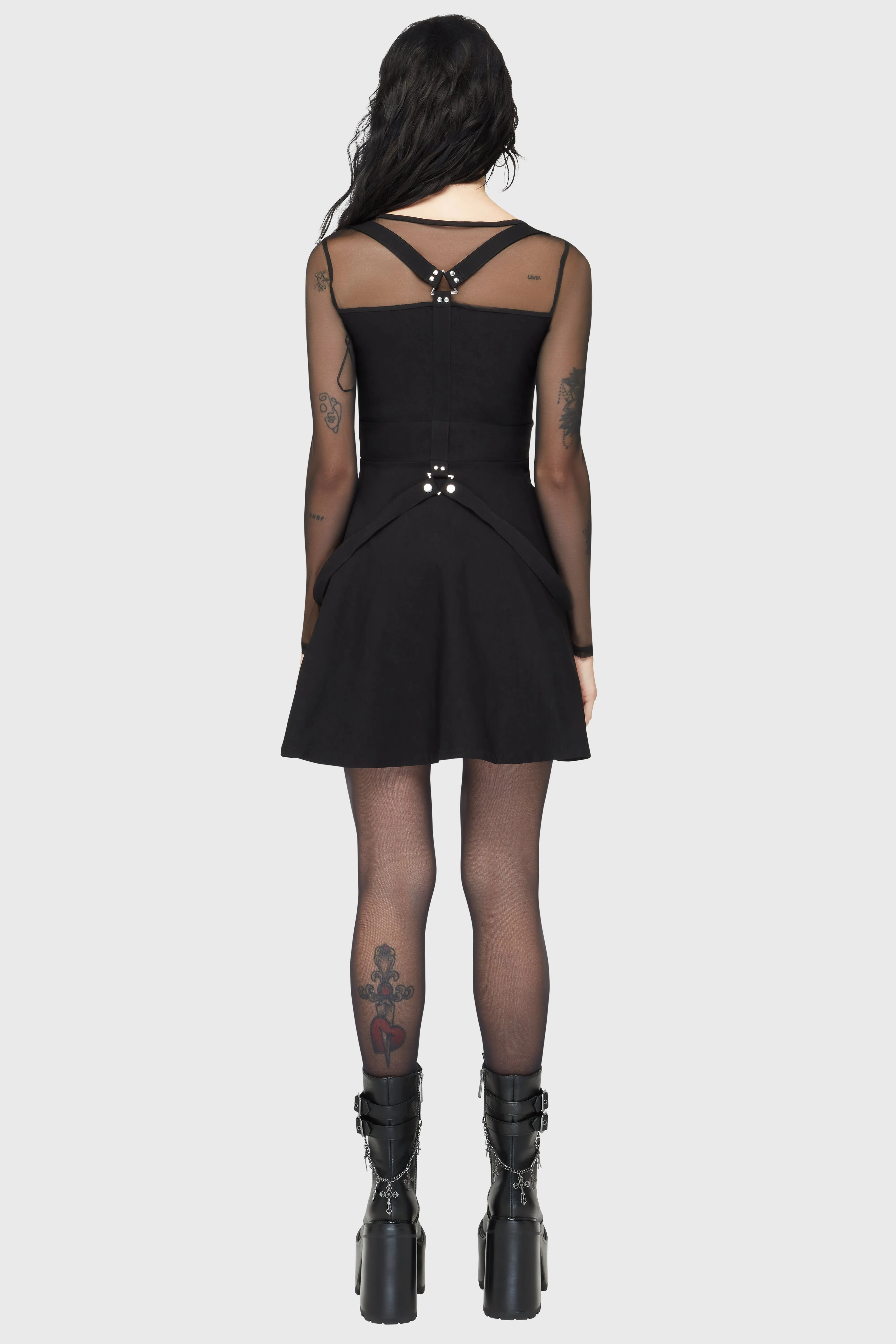 Krypt Keeper Mini Dress Daily Confidence Maximalist-Trend