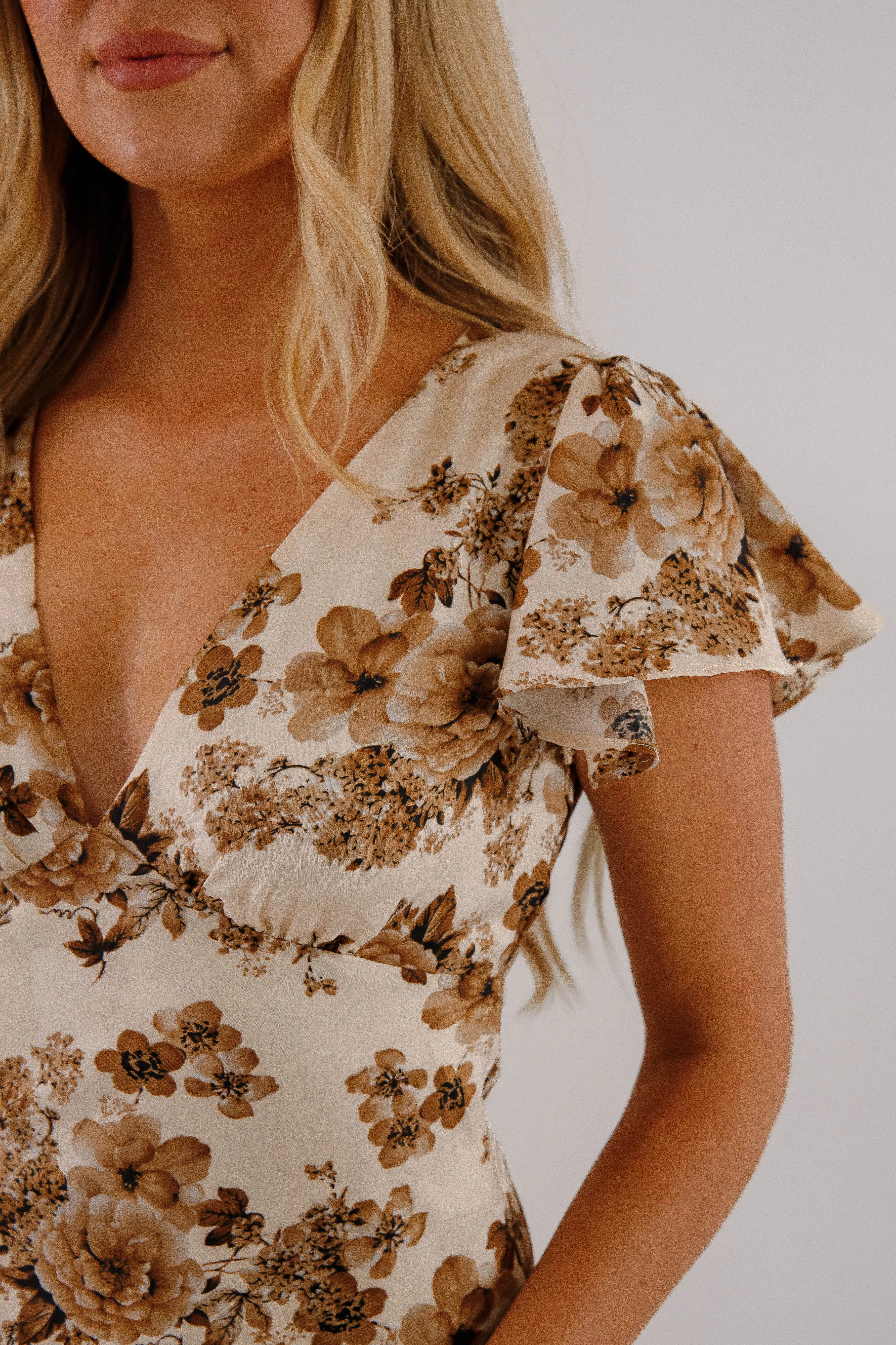 Starting To See Midi Dress Pure Vibes