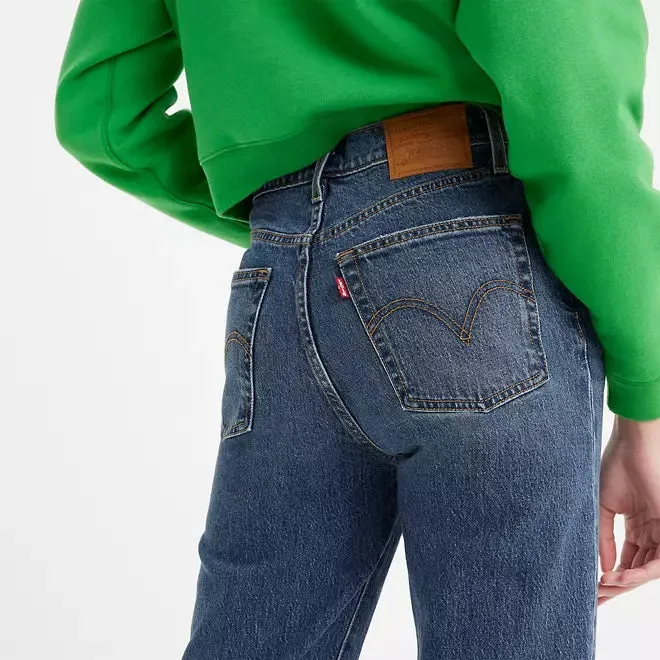 Levi's Ribcage Full Length- Valley View Beach Day Sustainable Couple Look Office Wear