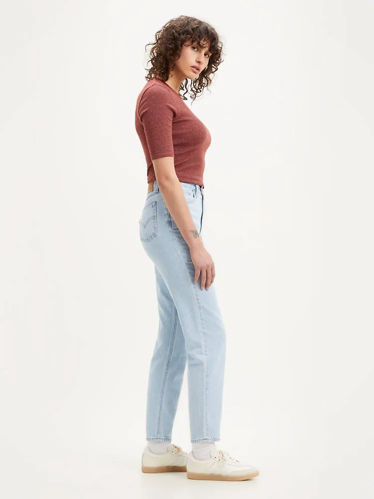 Levi's 80's Mom Jeans in Light Indigo Daily Wear Festival Outfit