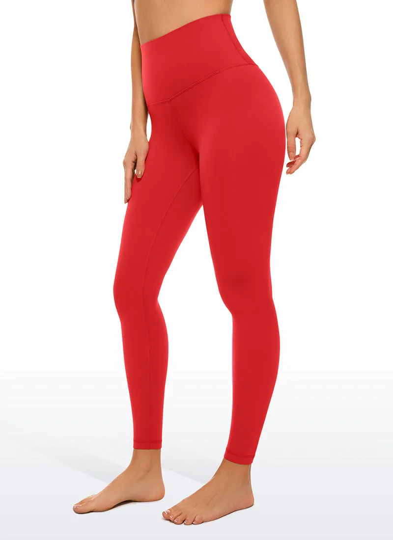 Seamless Design Minimalist Style Air Feeling Thick Leggings 25''