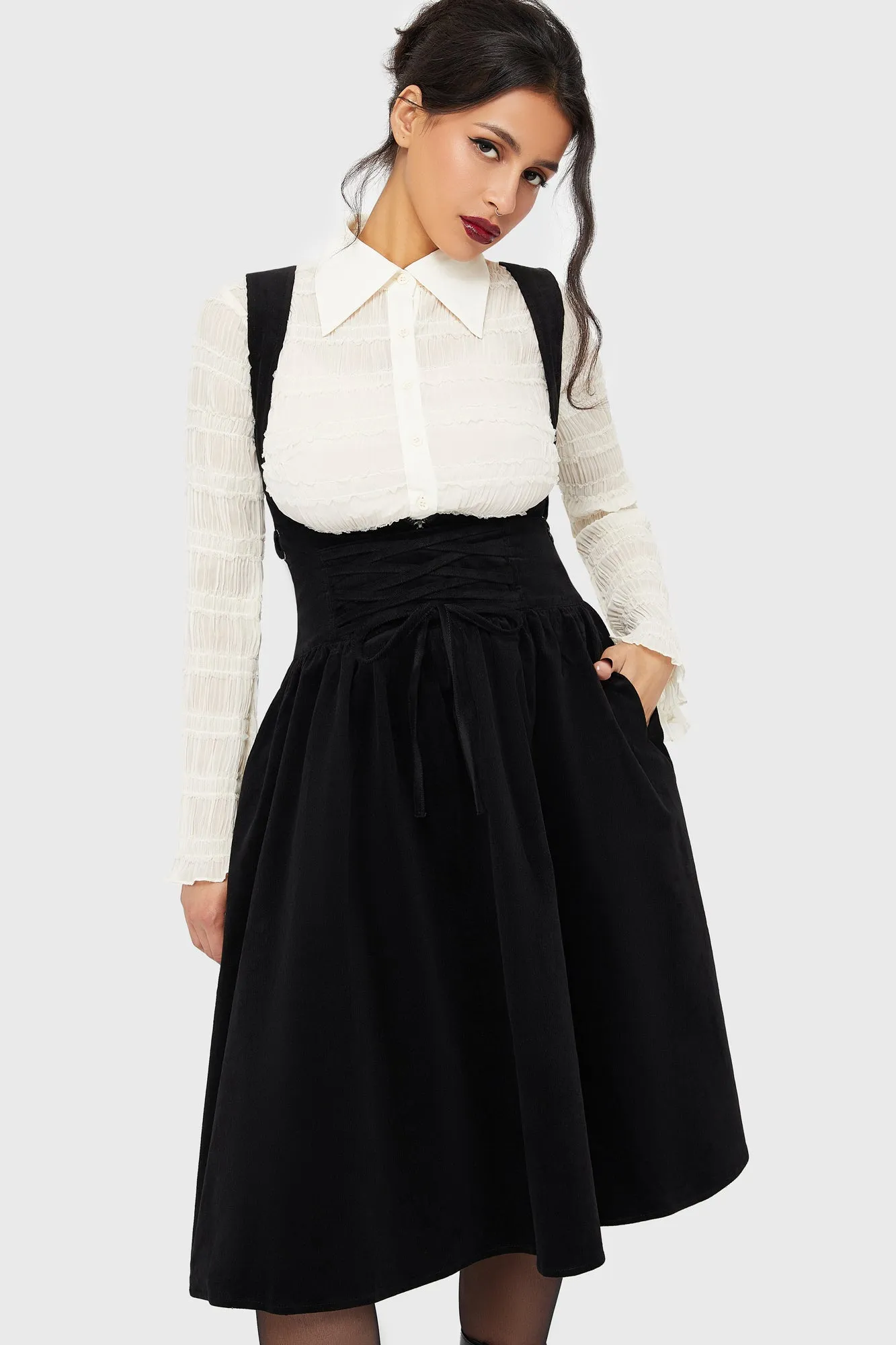 Violet's Ballad Midi Skirt Media Feature