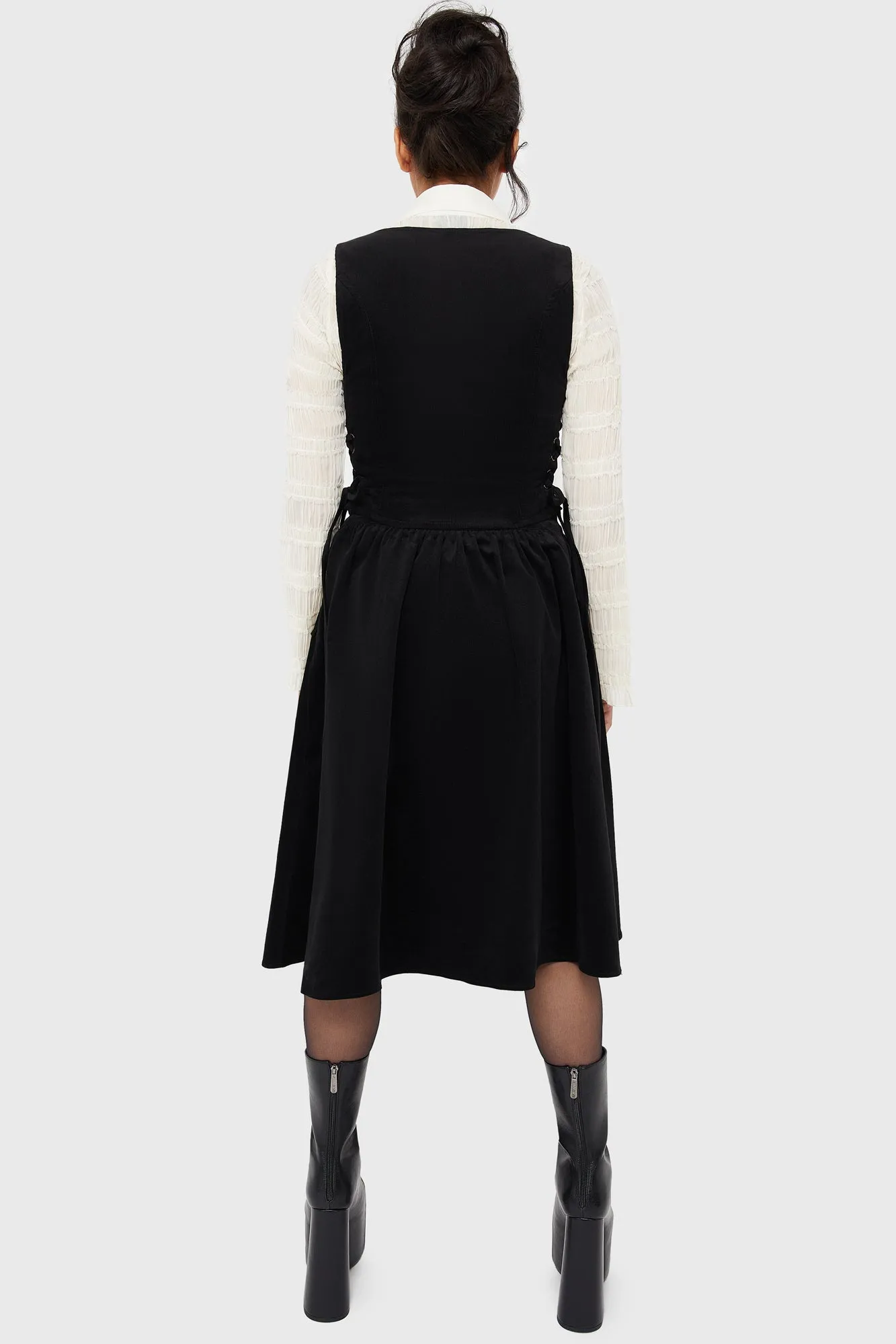 Thermoregulating Fabric Violet's Ballad Midi Skirt