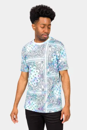 Bandana Paisley Tie Dye T-Shirt NonToxic Certification