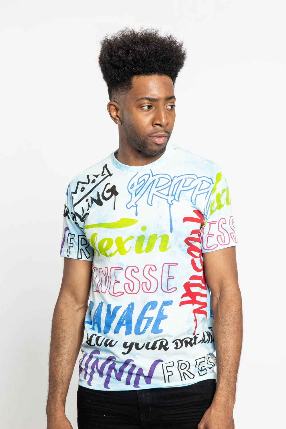 FlexibleMobility Tie Dye Graffiti T-Shirt