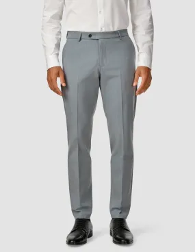 Essential Suit Pants Regular Light Blue Melange Thermal regulation All Season Wear