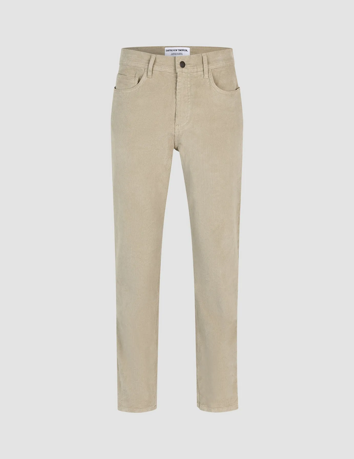 Corduroy Pants Driftwood Reflective details