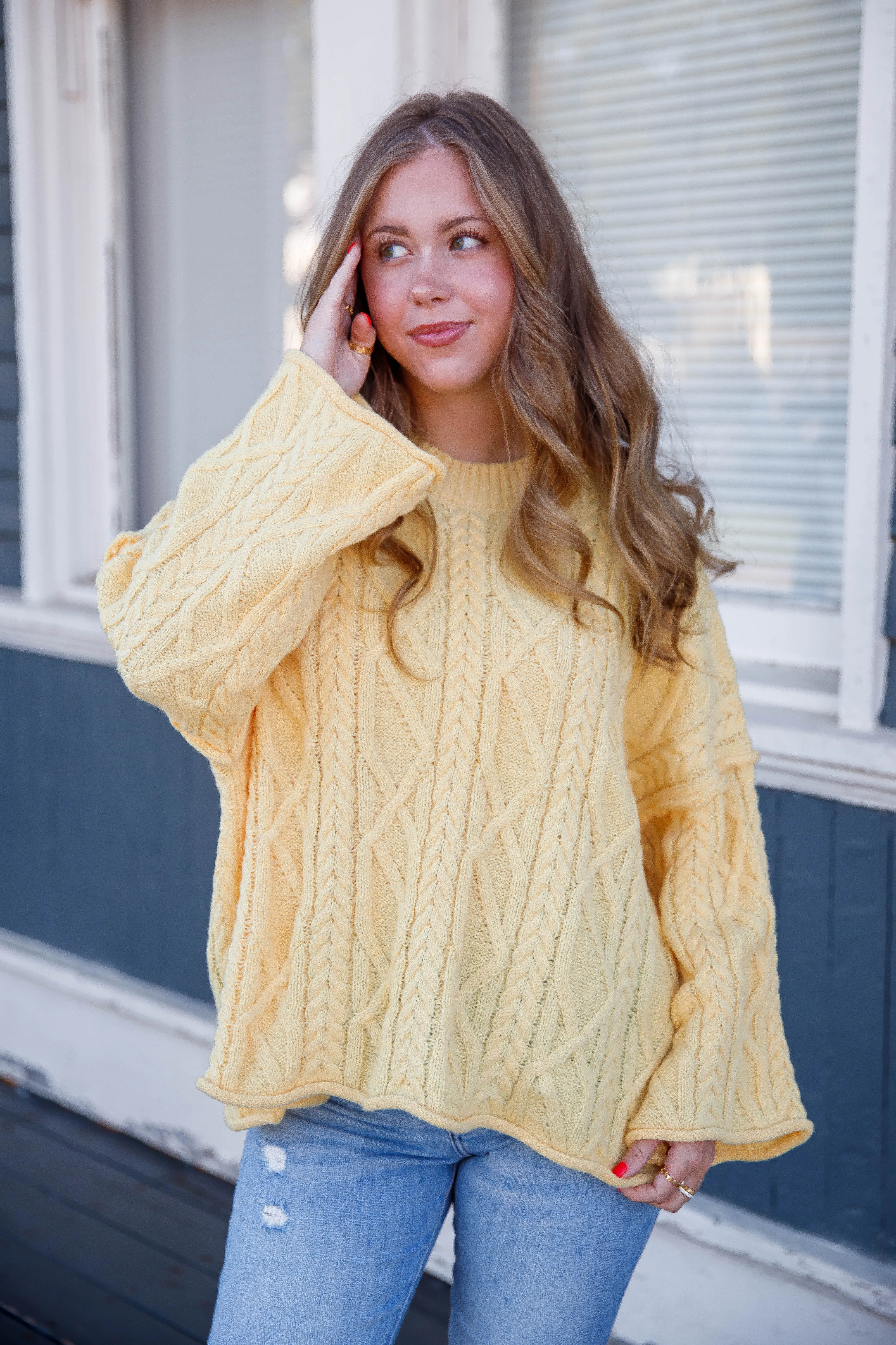 Summer In My Mind Sweater Layered Style Wear