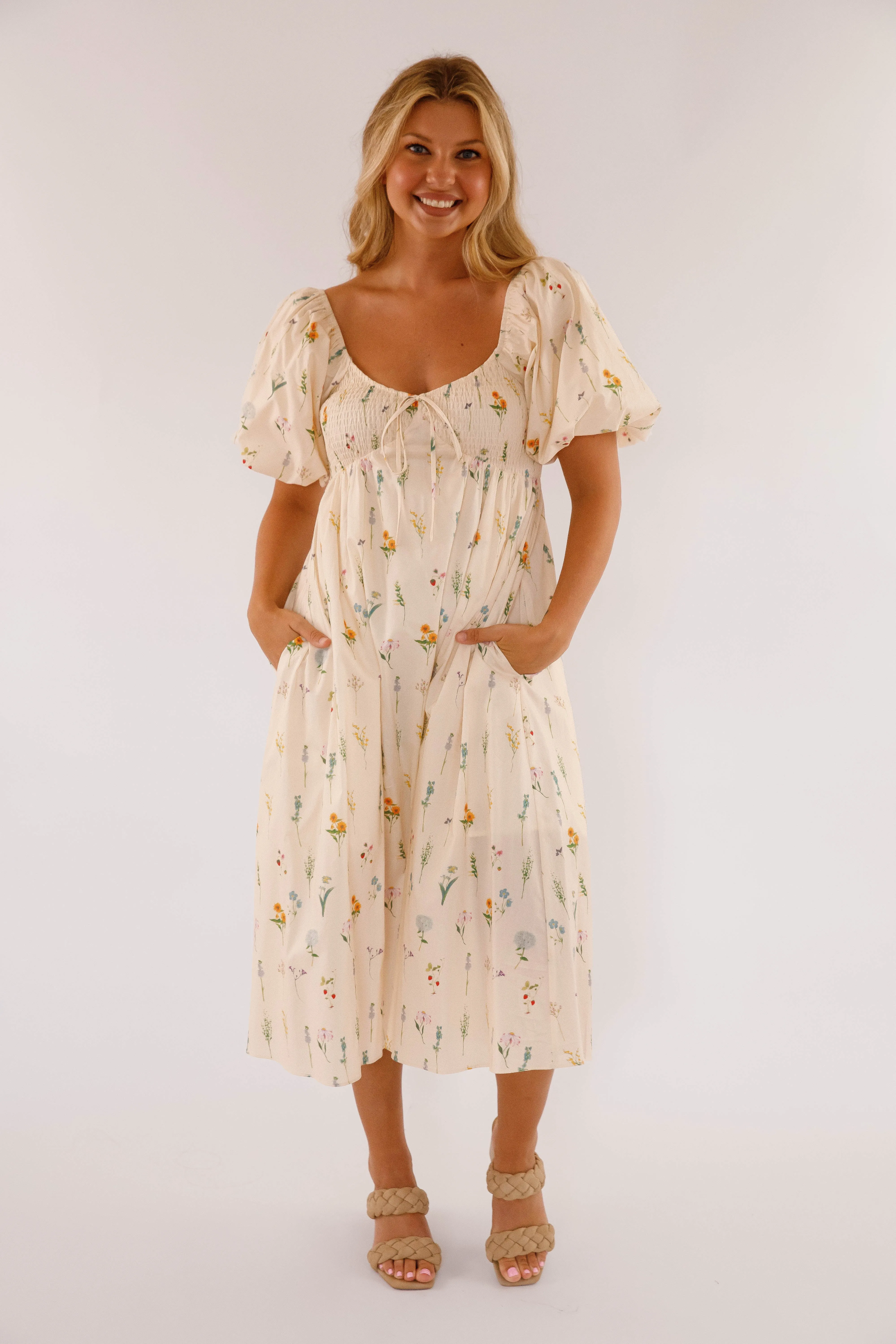 Soft Stitch City Layers Heavenly Energy Midi Dress