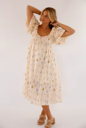 Heavenly Energy Midi Dress Limited-Edition Chill Detail