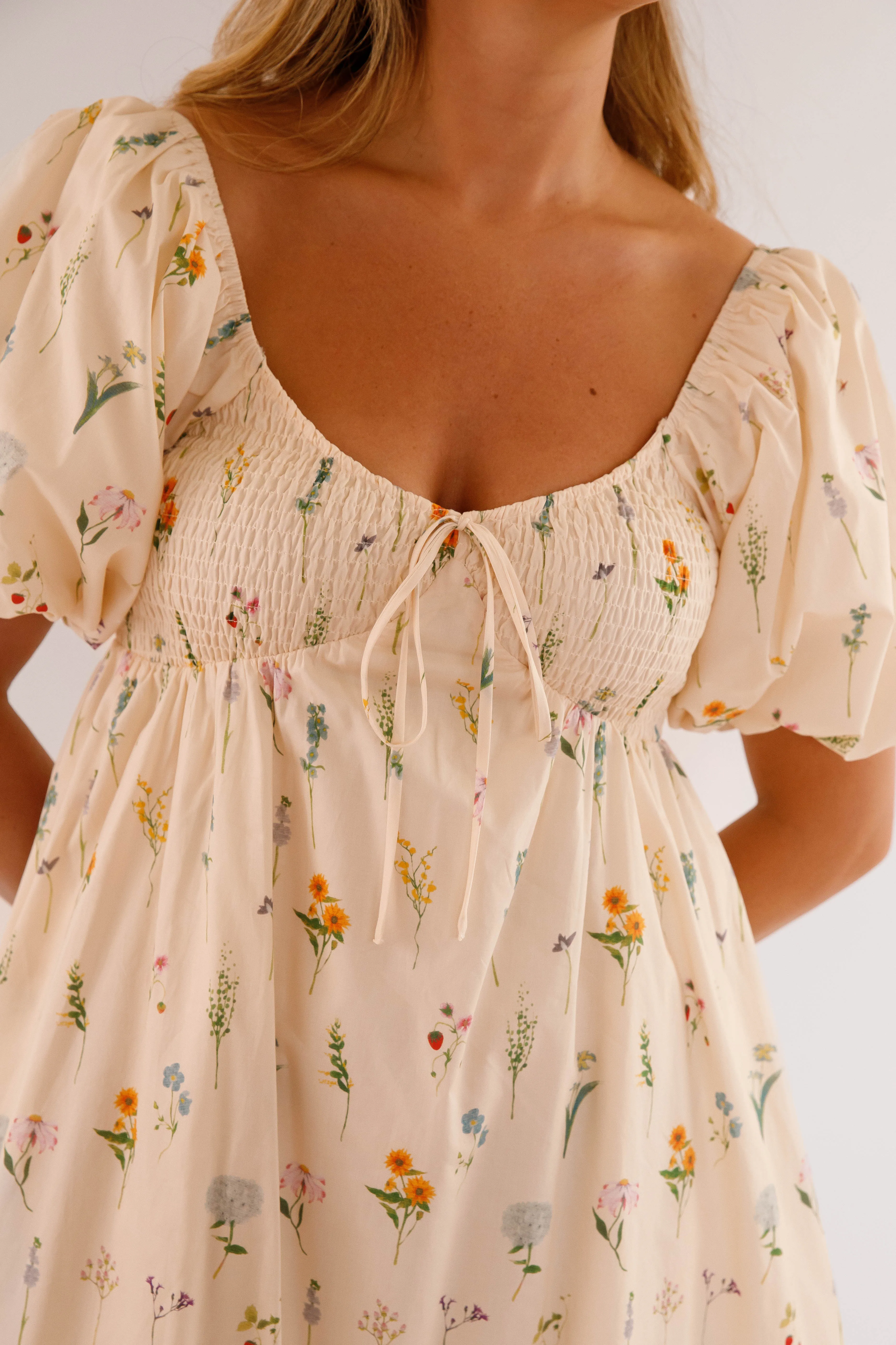 Sunset Scene Heavenly Energy Midi Dress