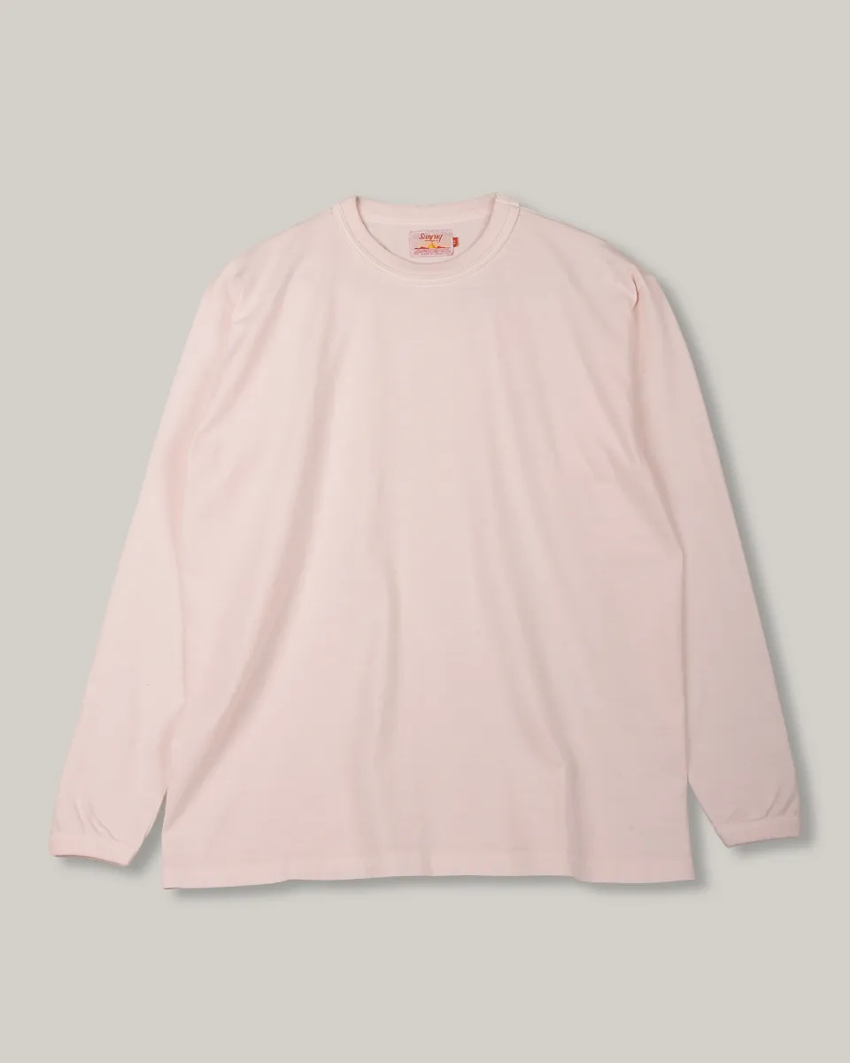 SUNRAY SPORTSWEAR PIGMENT DYE MAKAHA LS T-SHIRT - DELICACY Light and Breathable