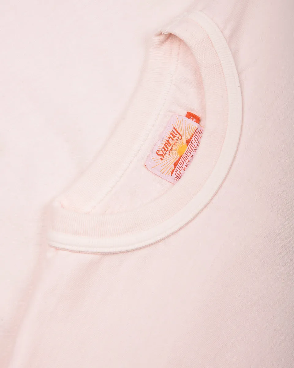 QuickDry Material SUNRAY SPORTSWEAR PIGMENT DYE MAKAHA LS T-SHIRT - DELICACY