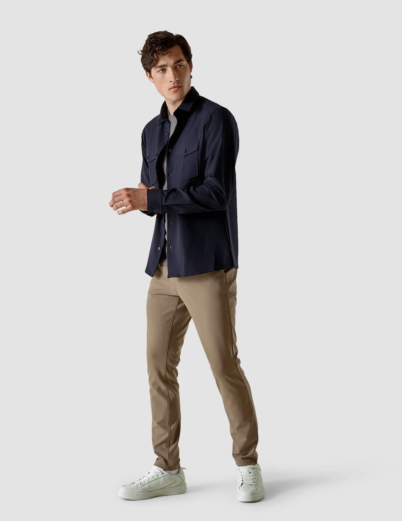 Supima Autograph T-shirt Dark Grey AllWeatherComfort