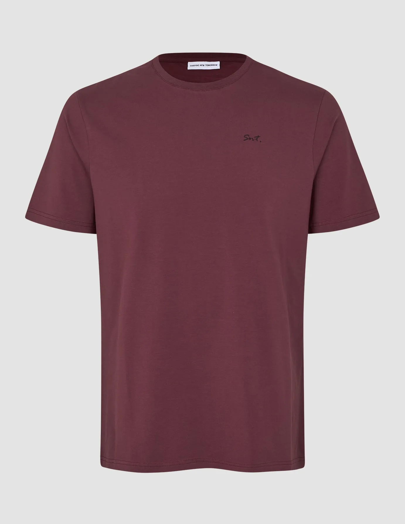 Lightweight Fabric Supima Legacy T-shirt Ruby