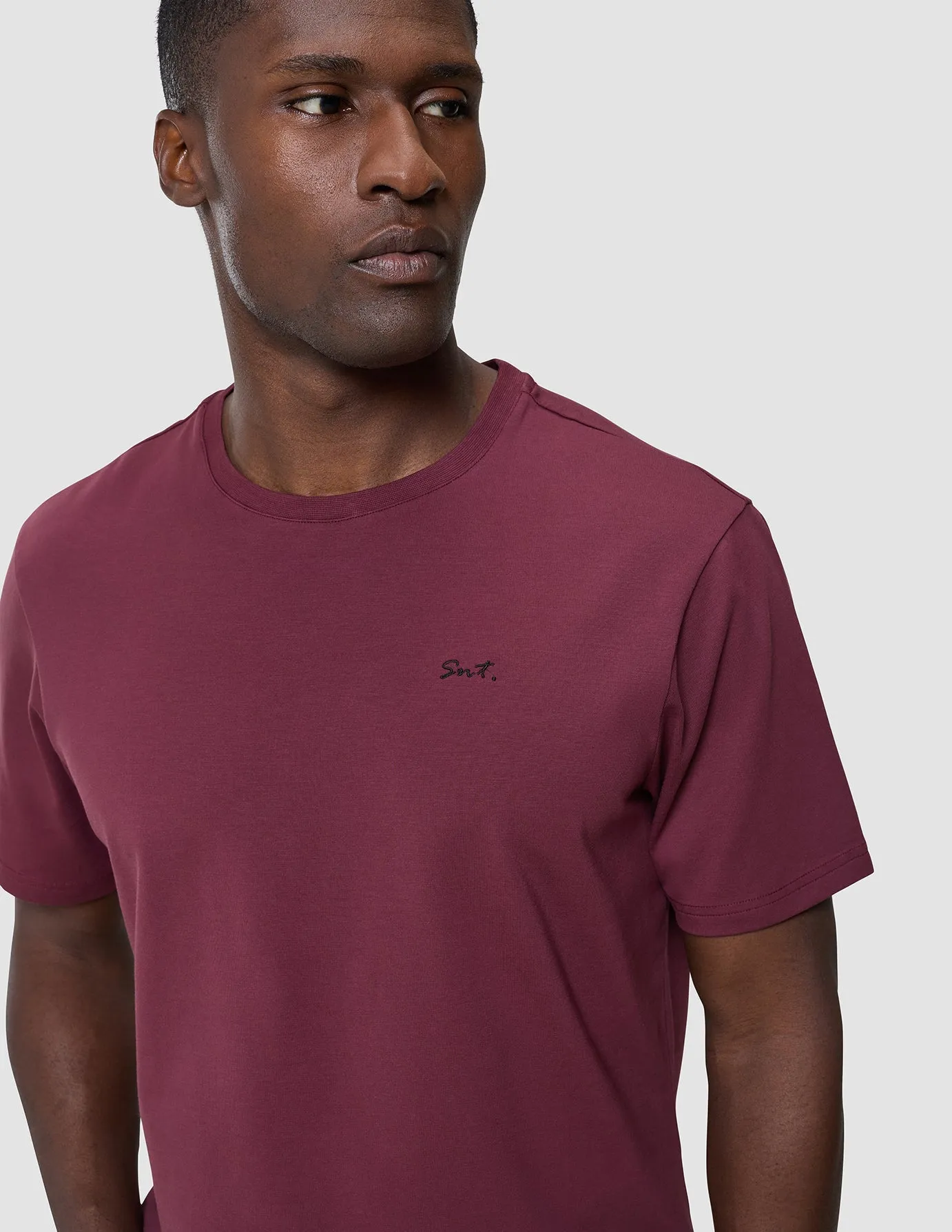 Supima Legacy T-shirt Ruby Biodegradable Options Sport Wear