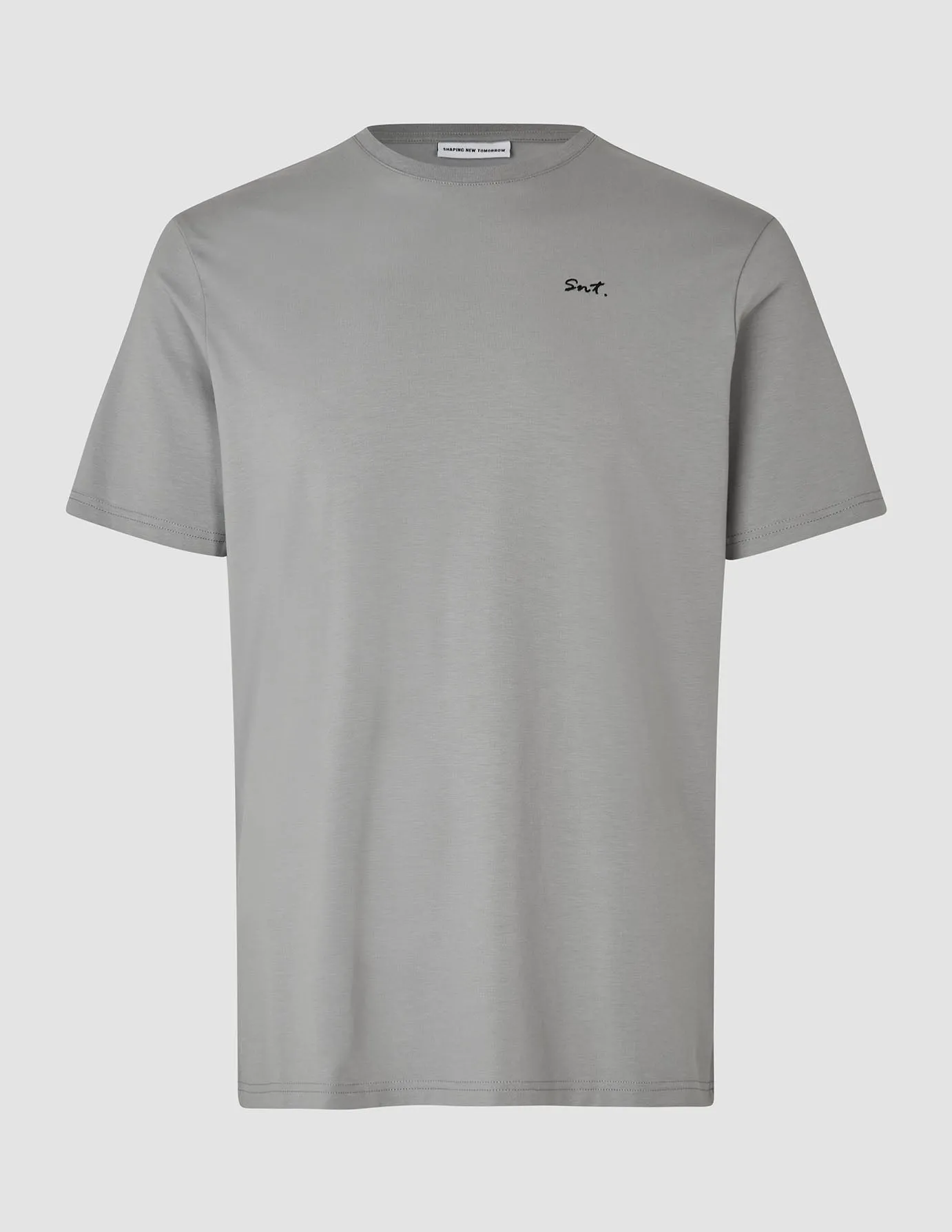 Tear Resistant Knit Essential Wardrobe Supima Legacy T-shirt Stone Grey