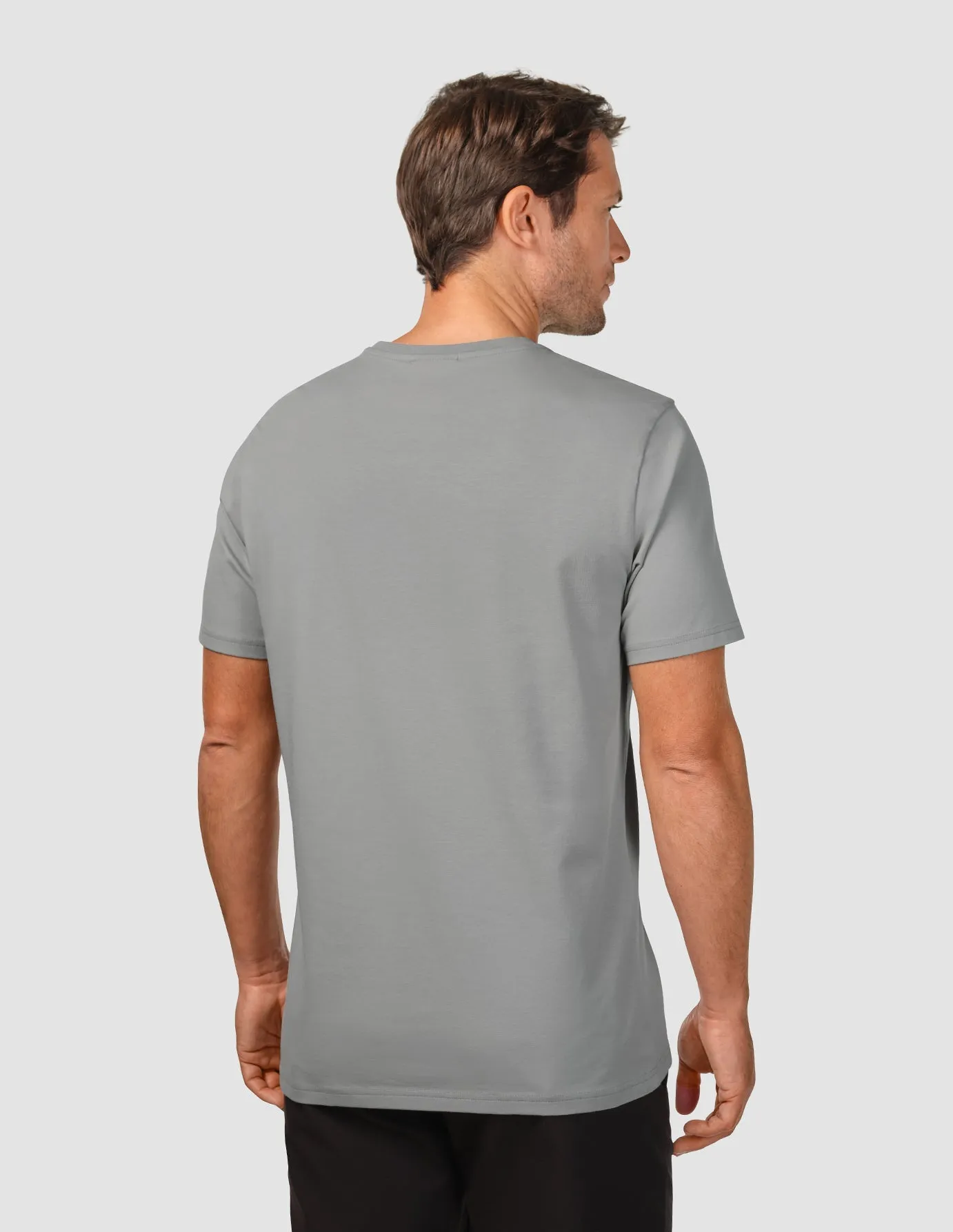 Active Comfort Supima Legacy T-shirt Stone Grey