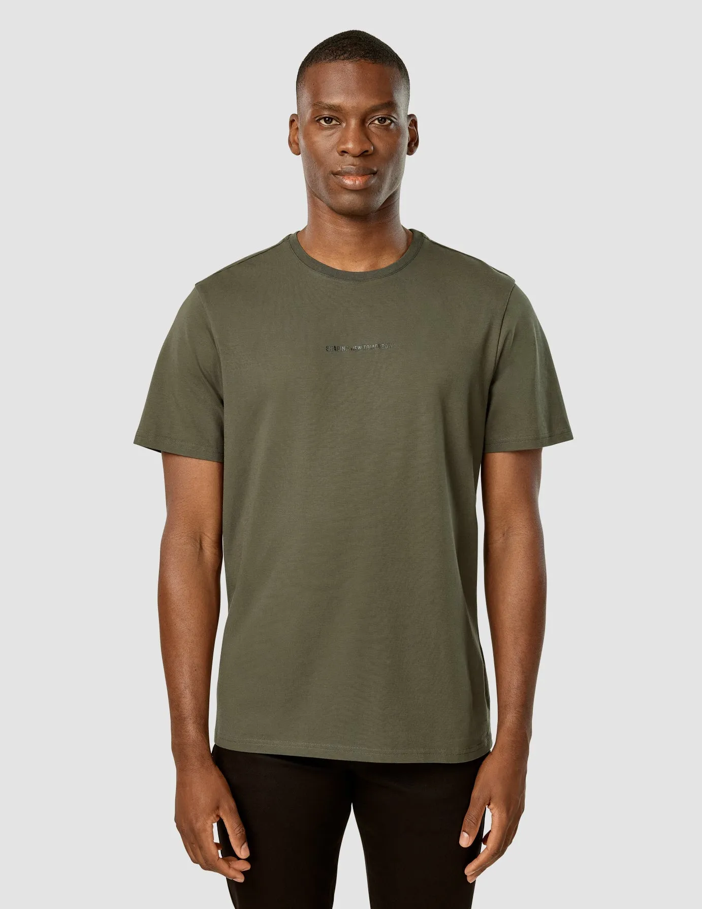 Comfy Choice Supima T-Shirt Autograph Nightfall Green